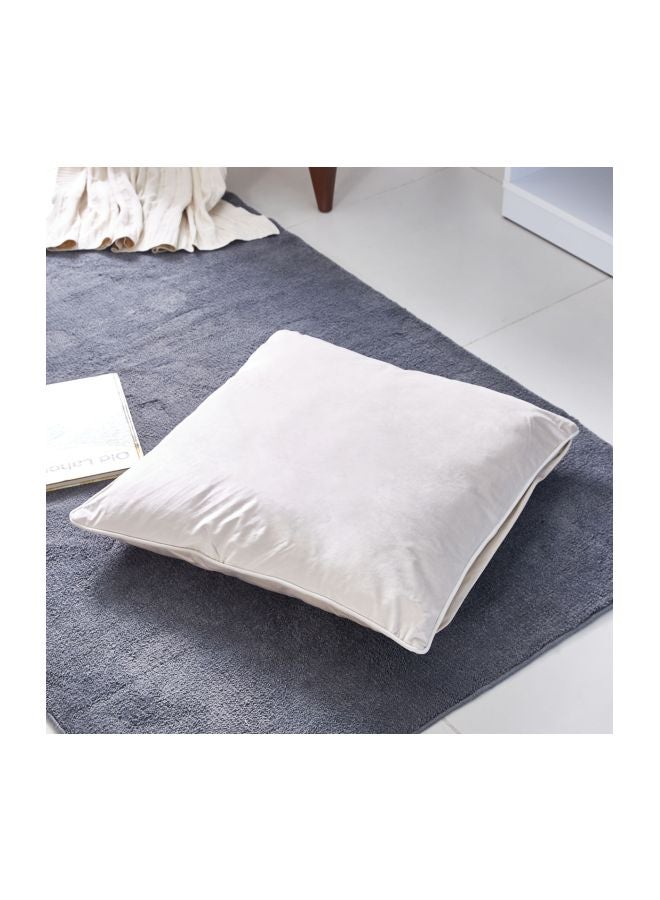 Dove Filled Cushion Polyester White 65x65cm