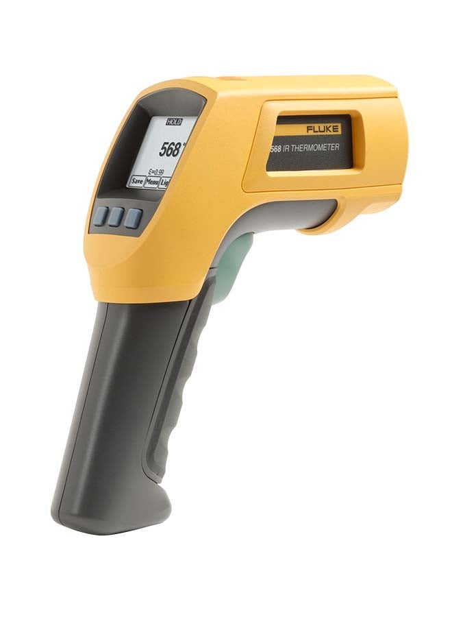 Duel Infrared Thermometer Yellow/Black