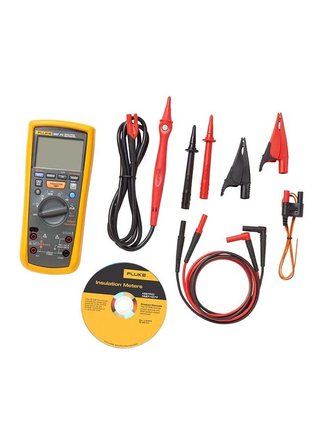 Insulation Multimeter Yellow/Grey