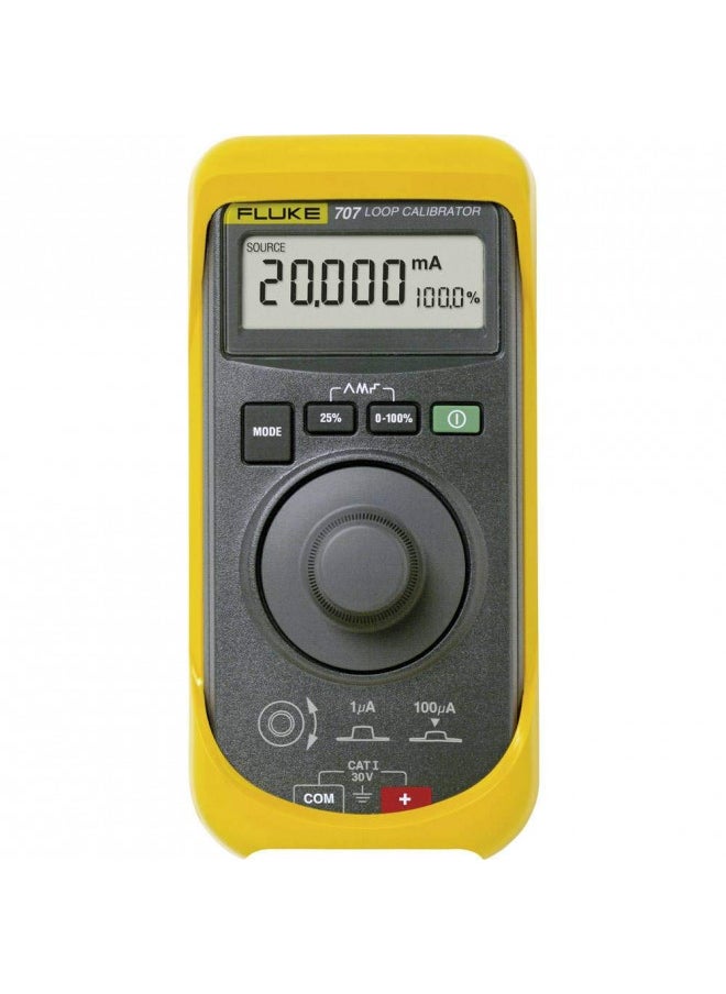 Fluke FLUKE-707 707 Loop Calibrator with Quick Click Knob, 28V Voltage, 24mA Current, 0.015 percent Accuracy