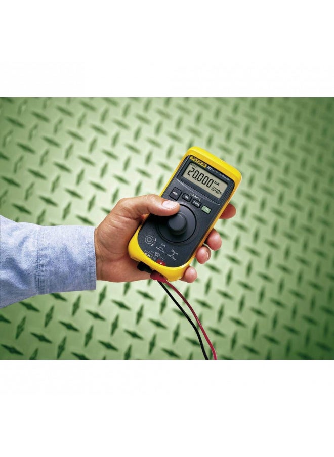 Fluke FLUKE-707 707 Loop Calibrator with Quick Click Knob, 28V Voltage, 24mA Current, 0.015 percent Accuracy