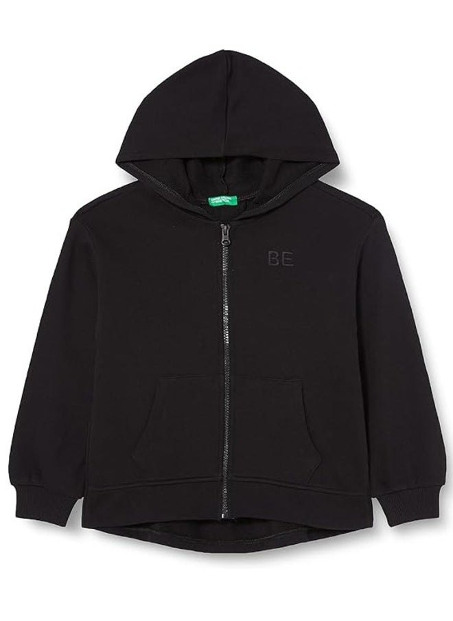 Zip-Up Sweatshirt With 