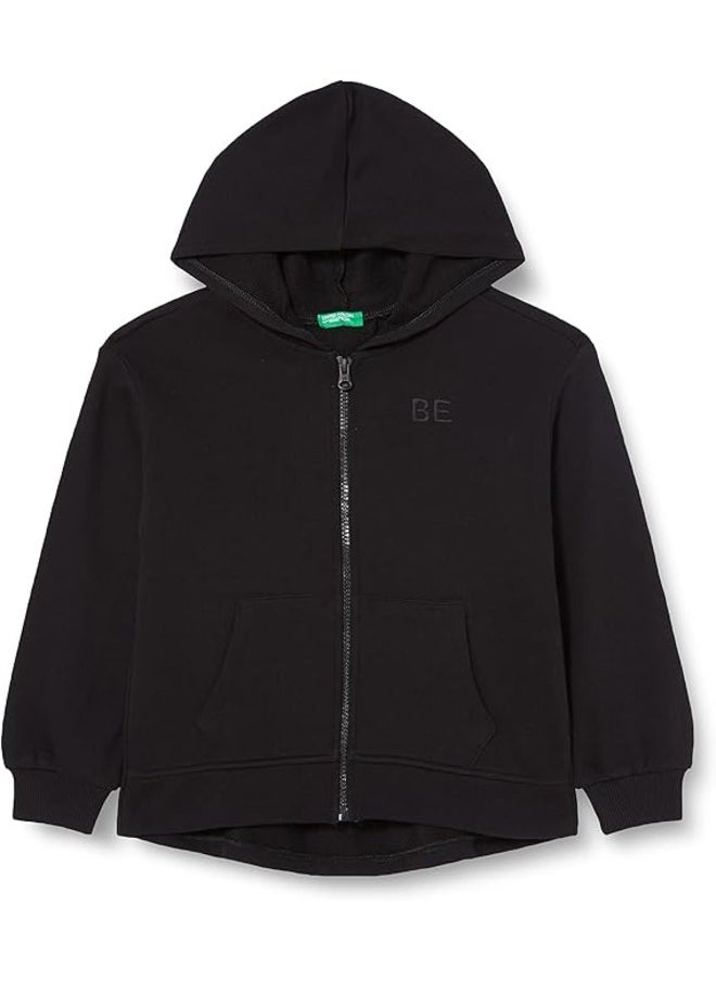 Zip-Up Sweatshirt With 