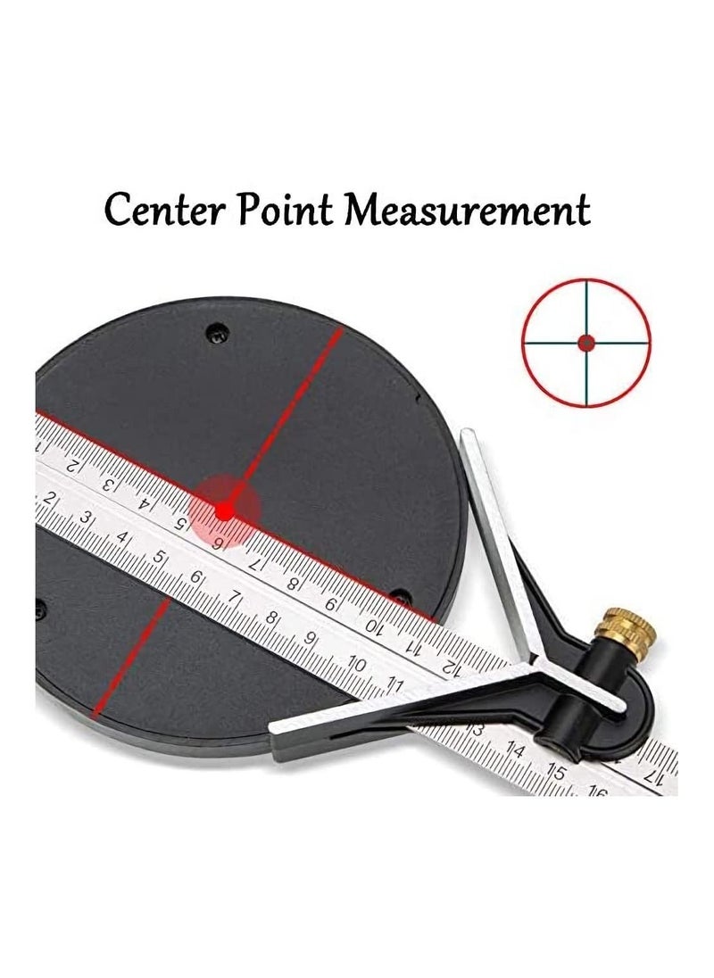 Combination Angle Ruler 300MM Square Stainless Steel Multi Function Measuring Tool