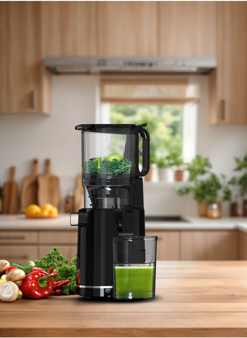 Cold Press Slow Juicer 250W / Efficient Juice Extraction / 1.8L / Easy Clean / 5.3