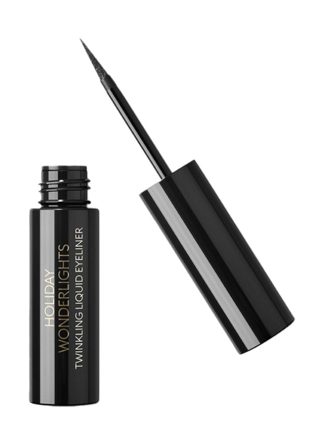 Holiday Wonderlights Twinkling Liquid Eyeliner 
Midnight Black