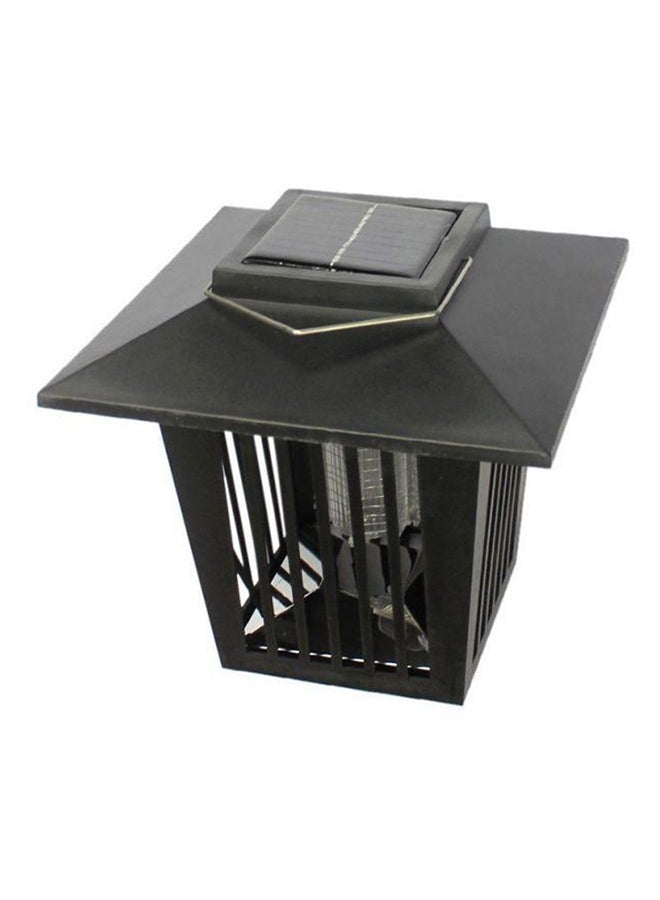 Garden Solar LED Light Black 16x16cm