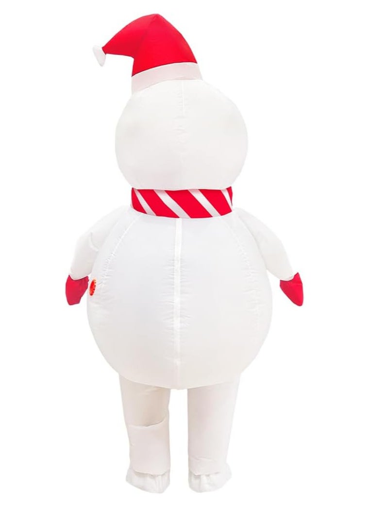 Inflatable Christmas Costume Blow up Costume Halloween Costume Christmas Suit Festival Costume Carnival Costume