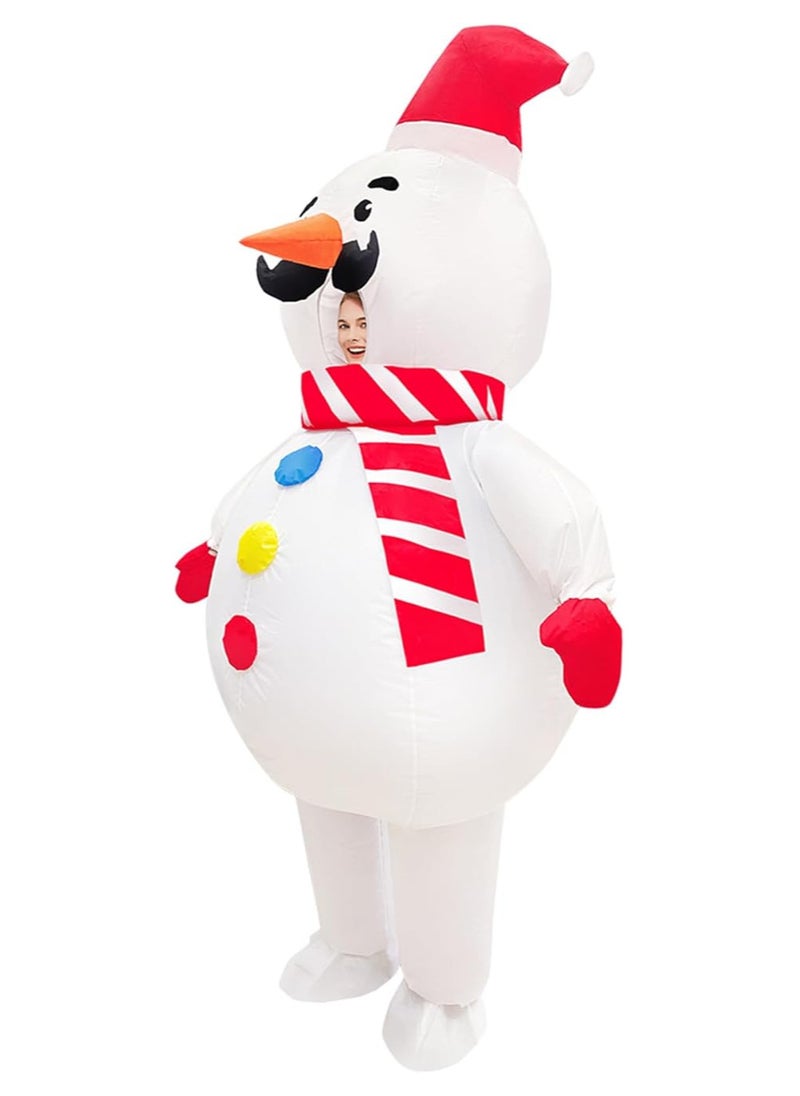 Inflatable Christmas Costume Blow up Costume Halloween Costume Christmas Suit Festival Costume Carnival Costume