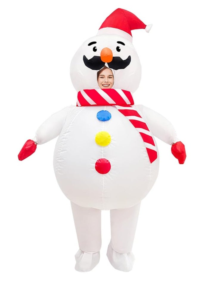 Inflatable Christmas Costume Blow up Costume Halloween Costume Christmas Suit Festival Costume Carnival Costume