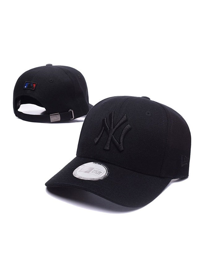 New Era MLB New York Yankees Fashion Sunshade Hat, Mesh Hat, Outdoor Men's and Women's Sports Duck Tongue Hat Black