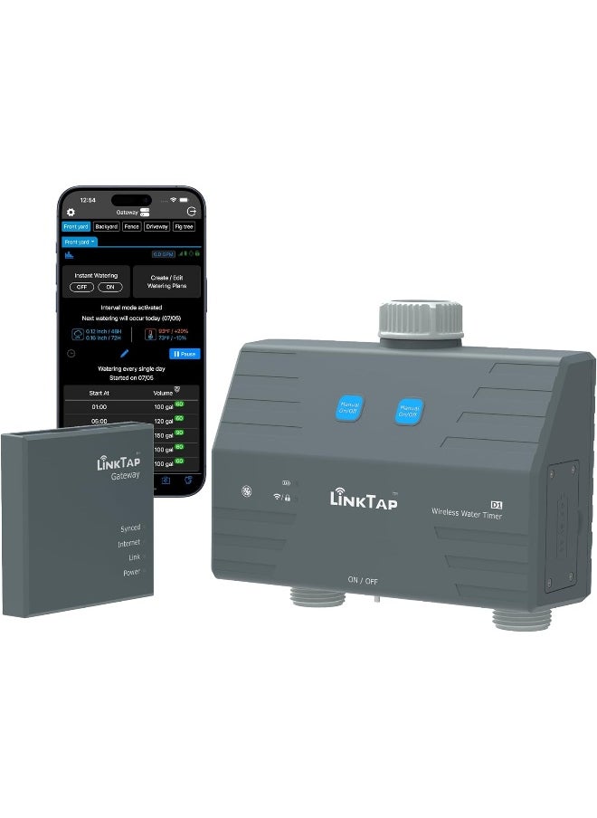 Linktap  D2 Wireless Water Timer And Gateway