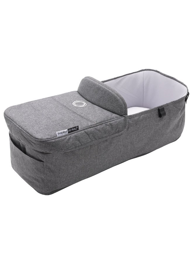 Donkey3 Bassinet Fabric Complete  Grey Melange