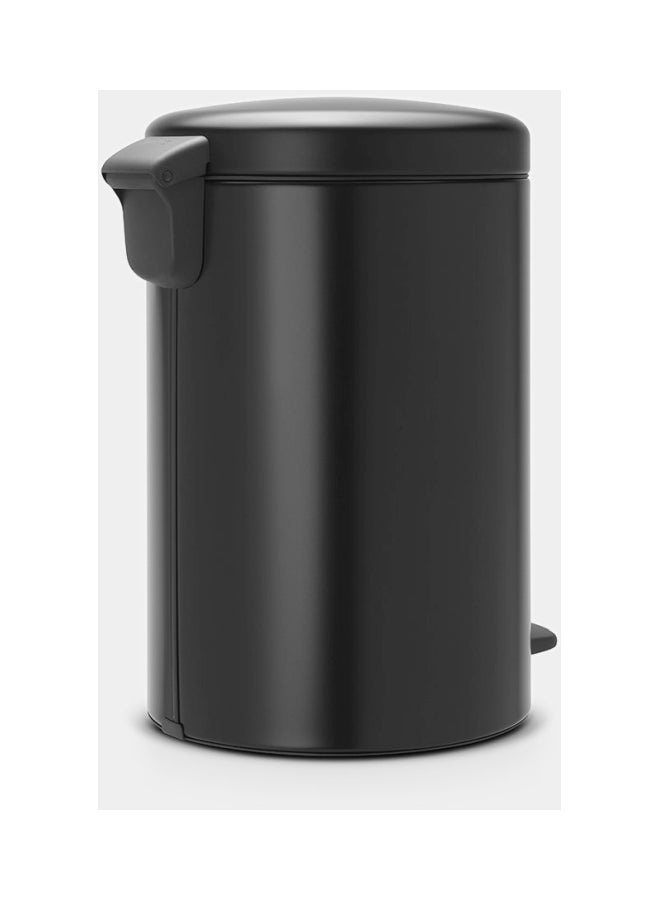 Newicon Pedal Bin Matt Black 38x46.7x29cm