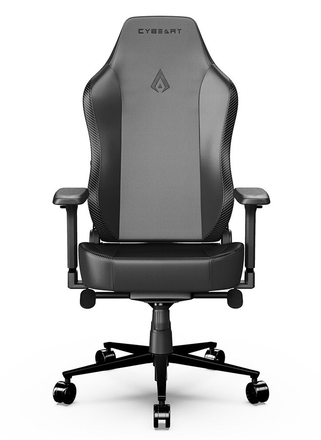 Ghost (Black) Gaming/Office Chair | 4D Armrest | Inbuilt Lumbar Support | Supreme PU Leather, Ergonomic, Recline And Tilt With 5 Year Warranty