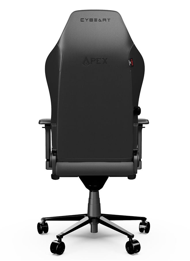 Ghost (Black) Gaming/Office Chair | 4D Armrest | Inbuilt Lumbar Support | Supreme PU Leather, Ergonomic, Recline And Tilt With 5 Year Warranty