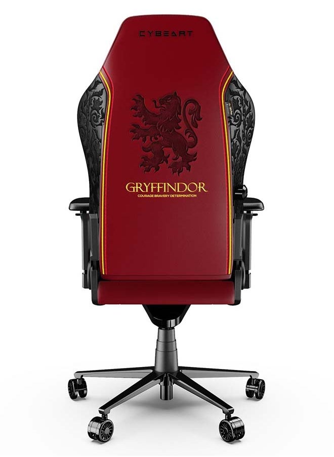 Gryffindor Gaming/Office Chair - Harry Potter | 4D Armrest | Inbuilt Lumbar Support | Supreme PU Leather, Ergonomic, Recline And Tilt With 5 Year Warranty