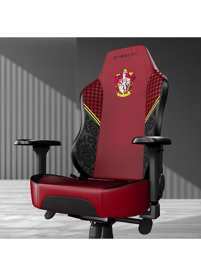 Gryffindor Gaming/Office Chair - Harry Potter | 4D Armrest | Inbuilt Lumbar Support | Supreme PU Leather, Ergonomic, Recline And Tilt With 5 Year Warranty