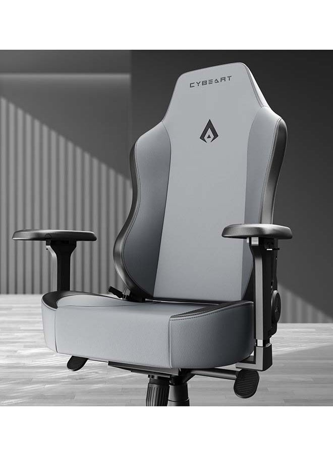 X11 Gray Gaming/Office Chair | 4D Armrest | Inbuilt Lumbar Support | Supreme PU Leather, Ergonomic, Recline And Tilt With 5 Year Warranty