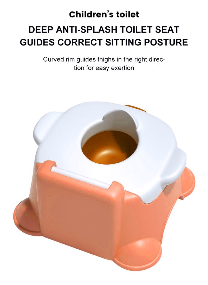 Baby Potty Seat, Portable Training Tollet Chair, Toddlers Kids Potty Chair With High Back Support