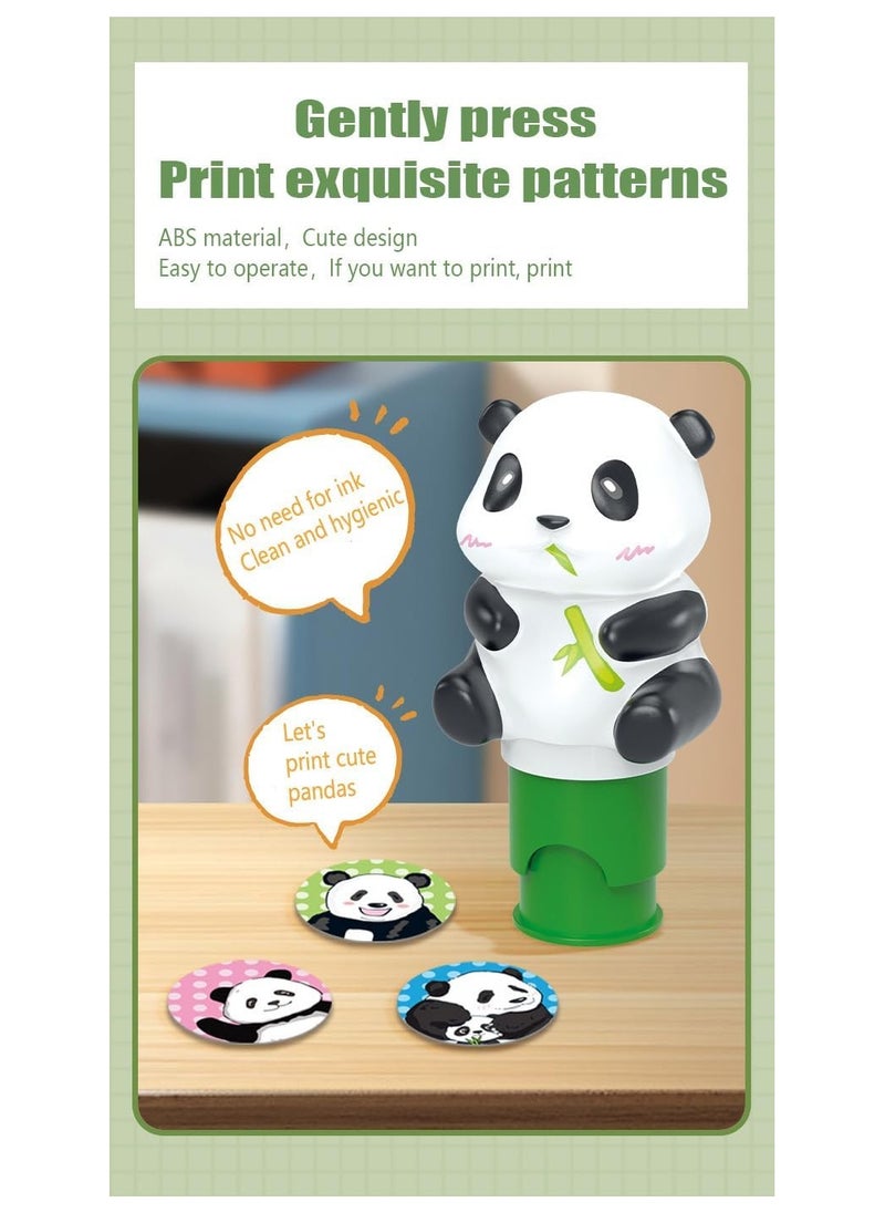 Panda Magic Seal Sticker Toy. Early education interactive sticker recognition, animal toy seals, and picture books.Toys for Ages 3+ Boys Girls.