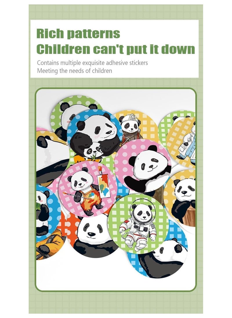 Panda Magic Seal Sticker Toy. Early education interactive sticker recognition, animal toy seals, and picture books.Toys for Ages 3+ Boys Girls.