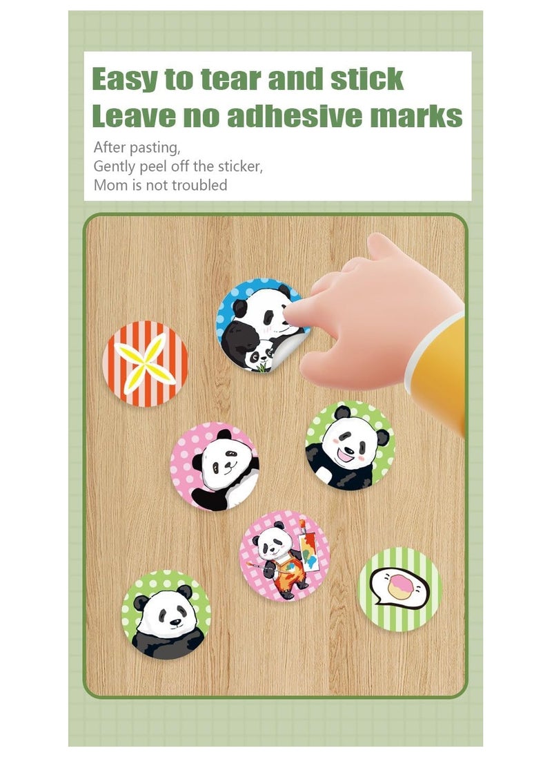 Panda Magic Seal Sticker Toy. Early education interactive sticker recognition, animal toy seals, and picture books.Toys for Ages 3+ Boys Girls.