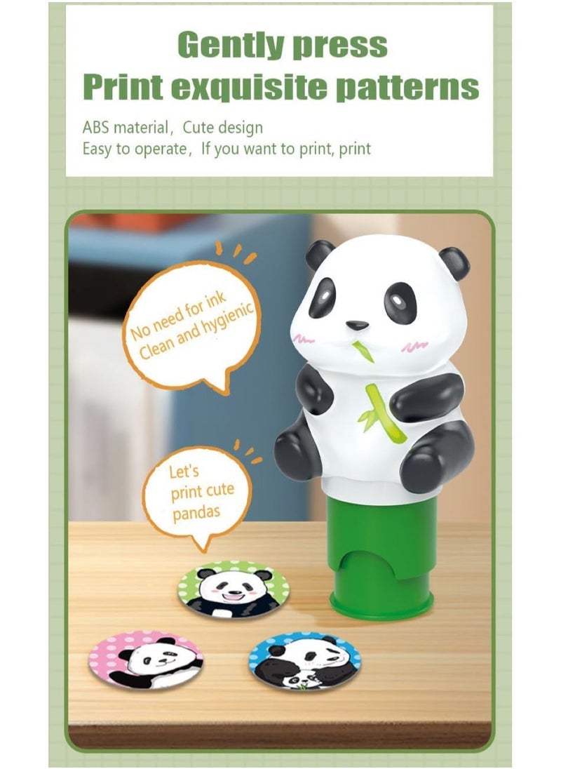 Panda Magic Seal Sticker Toy. Early education interactive sticker recognition, animal toy seals, and picture books.Toys for Ages 3+ Boys Girls.