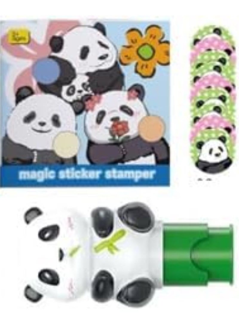 Panda Magic Seal Sticker Toy. Early education interactive sticker recognition, animal toy seals, and picture books.Toys for Ages 3+ Boys Girls.