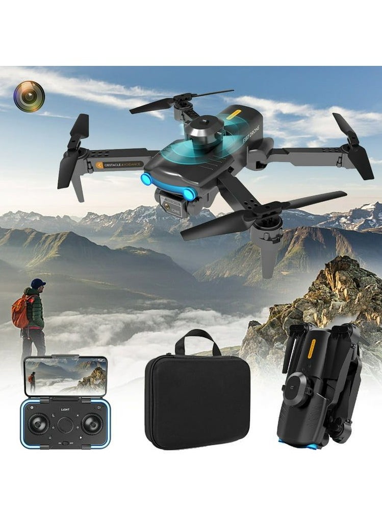 Drone With Dual 1080P HD FPV Camera Remote Control Toys Gifts for Boys Girls With Altitude Hold Headless Mode Start Speed Adjustment Camera Foldable