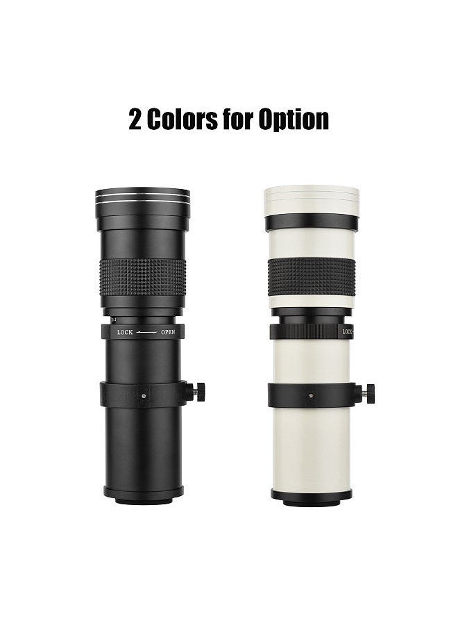 Camera MF super telephoto zoom lens
