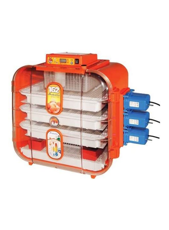 Automatic Turning Digital Egg Incubator Orange/Clear