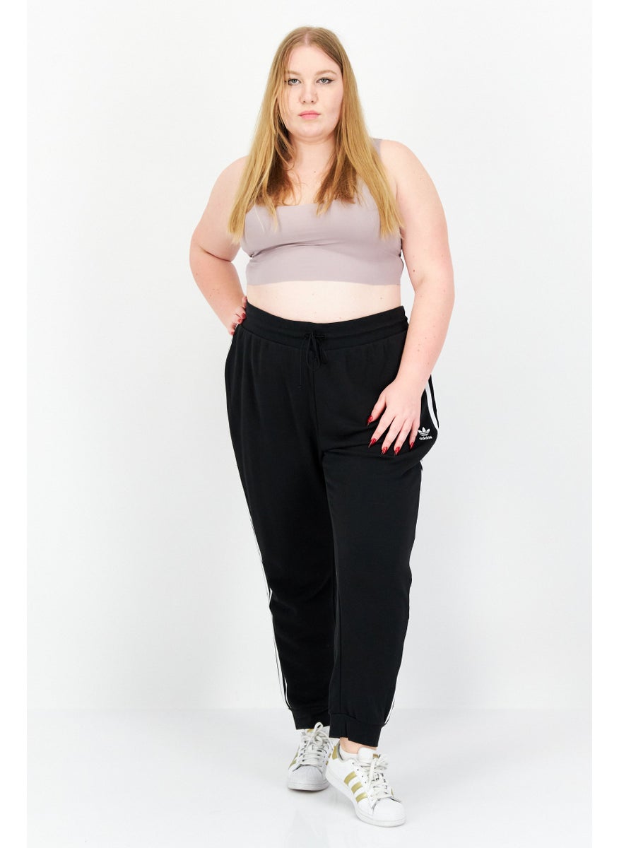 Women Plus Size Training Sweatpants, Black