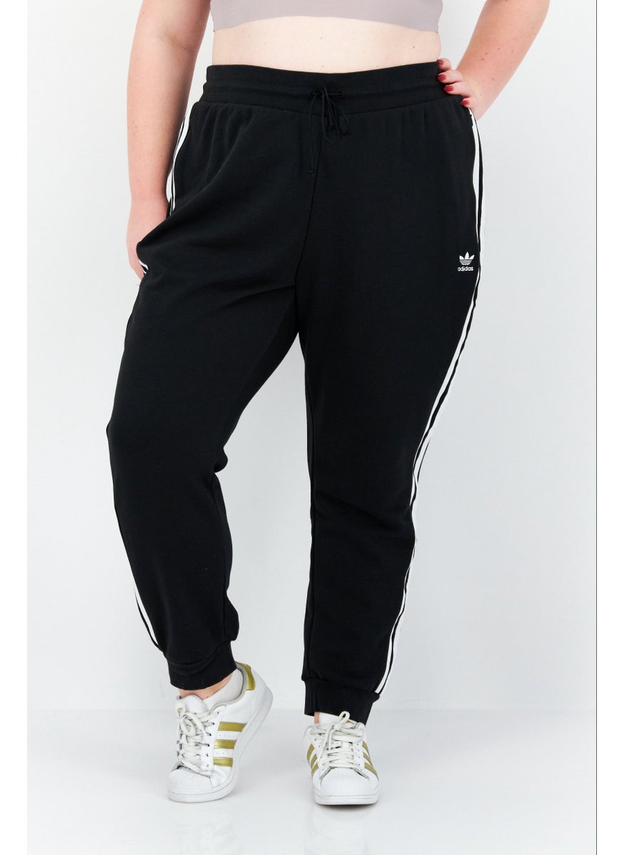 Women Plus Size Training Sweatpants, Black