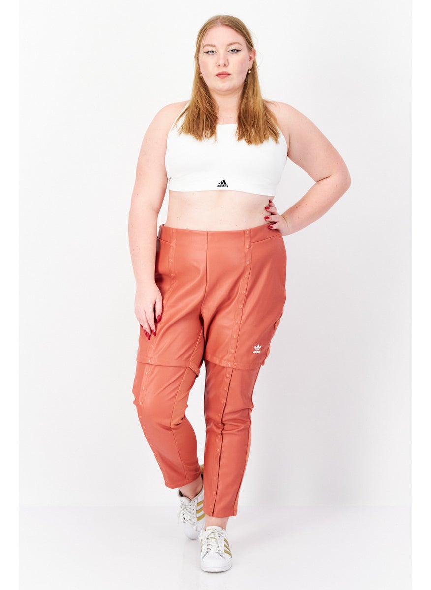 Women Plus Size Fit Outdoor Pants, Rust