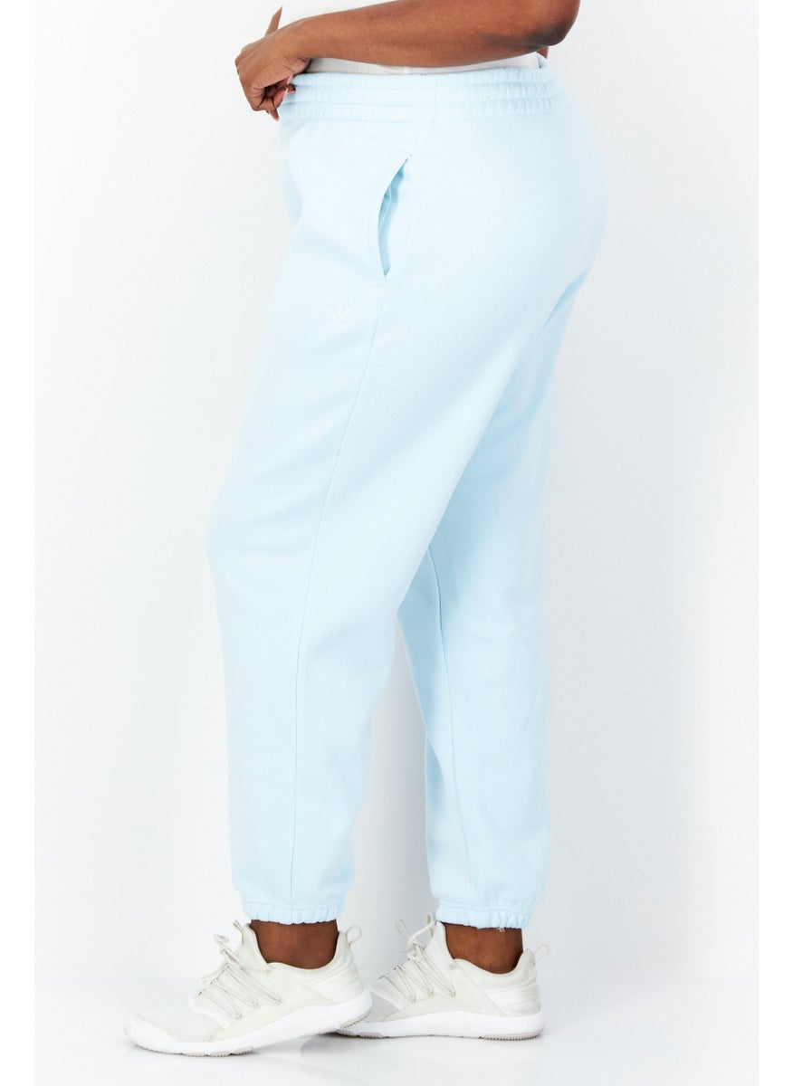 Women Plus Size Training Pant, Sky Blue