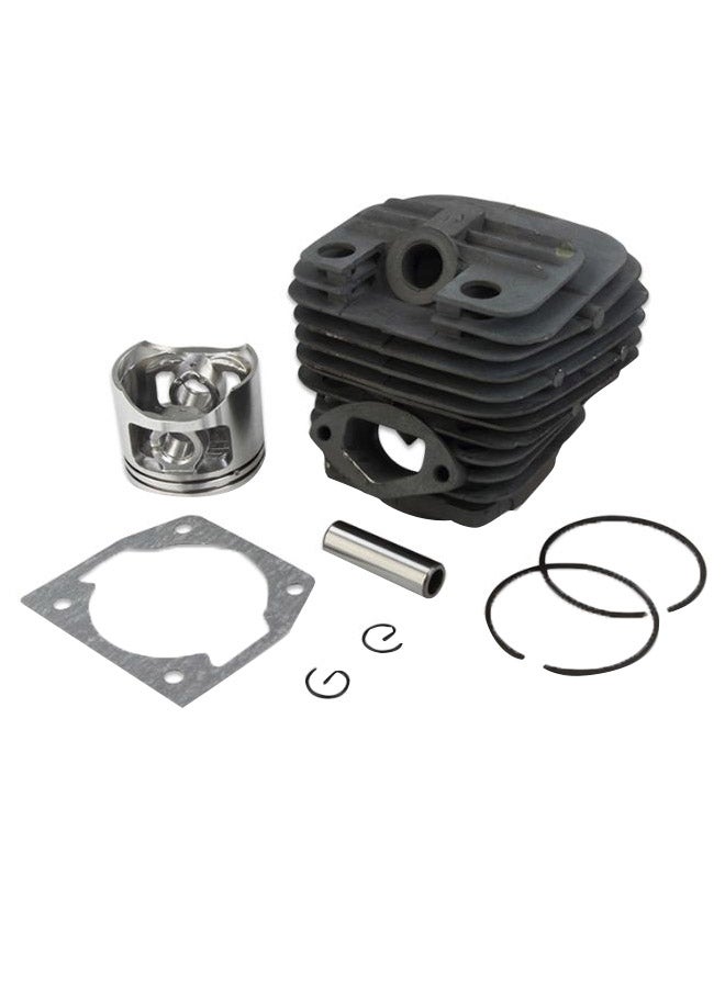 Chainsaw Cylinder Piston Kit Black/Silver