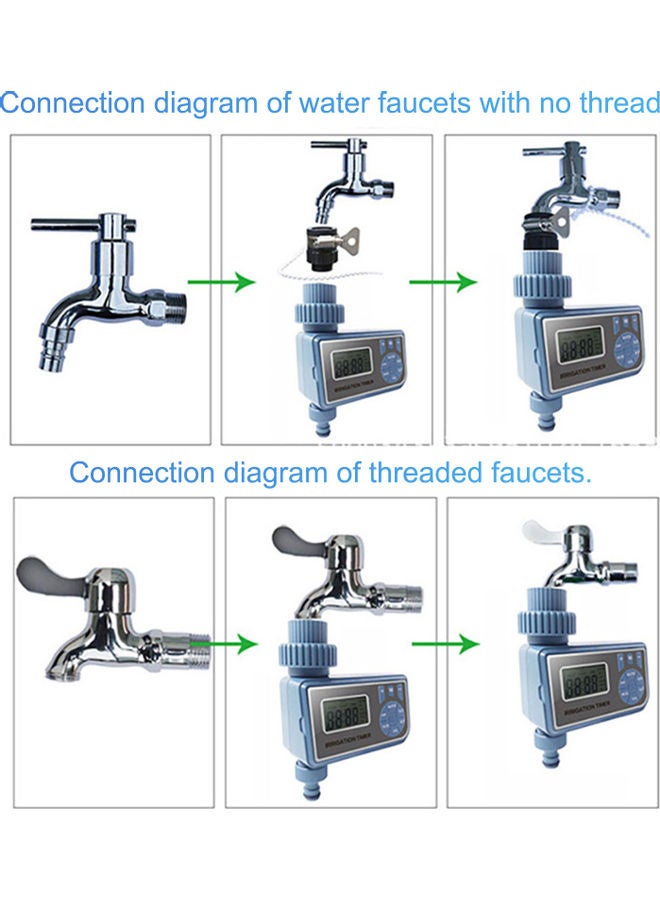 Water Timer Sprinkler Faucet Green