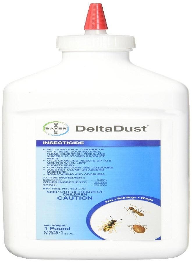 Delta Dust Multi Use Pest Control Insecticide Dust, 1 LB