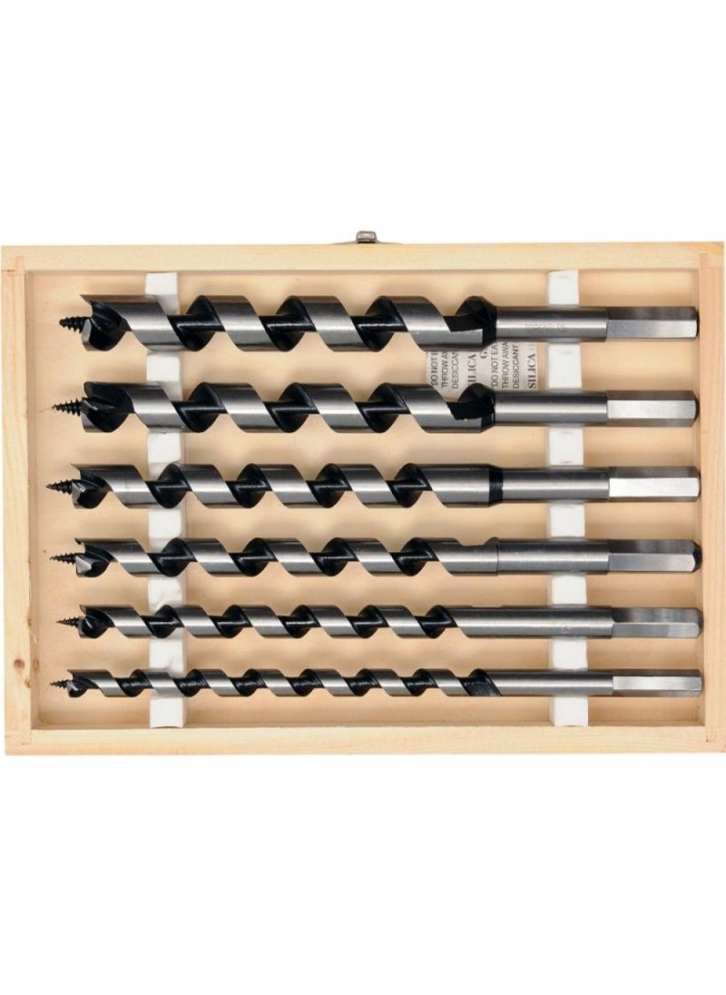 YATO Auger Wood Drill Bit 6Pcs Set 230mm (10-12-14-16-18-20mm) YT-3298