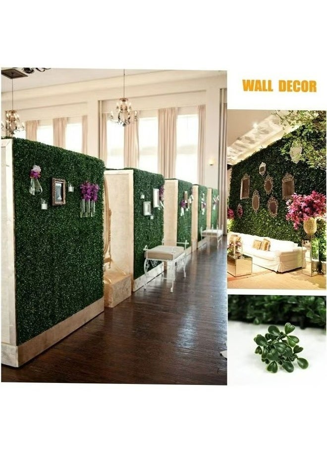 8 Packs Of Artificial Hedges, Plants, Artificial Grass Fences, Used For Balcony Railings, Garden Courtyards, Sidewalks, Spaces And Walls