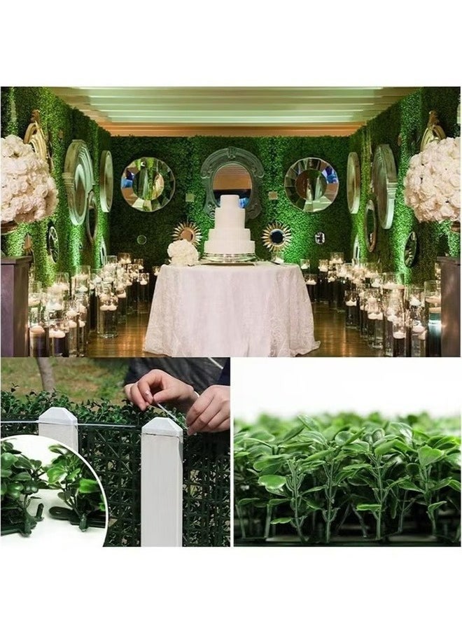 8 Packs Of Artificial Hedges, Plants, Artificial Grass Fences, Used For Balcony Railings, Garden Courtyards, Sidewalks, Spaces And Walls