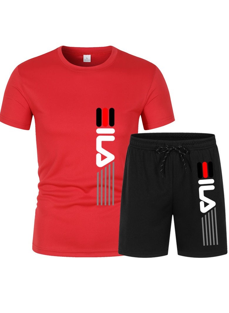 2024 New Fashion T-shirt, Casual Shorts, Sports Set