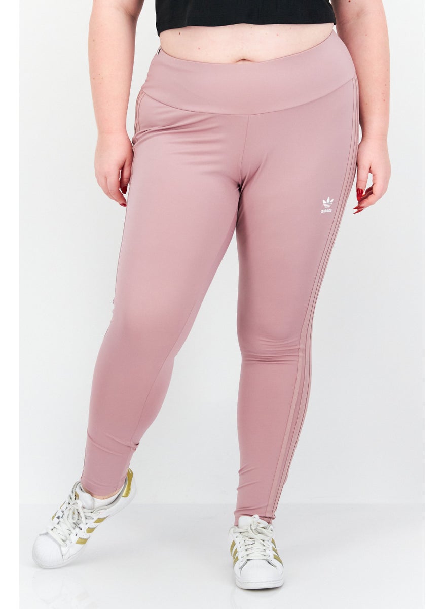 Women Plus Size Training Leggings, Light Purple