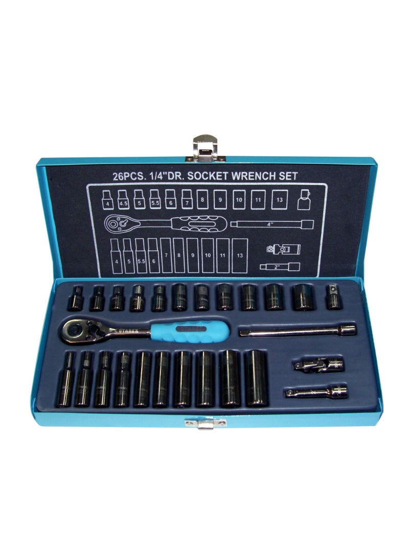 Starex Socket Wrench Set 26pcs 1/4