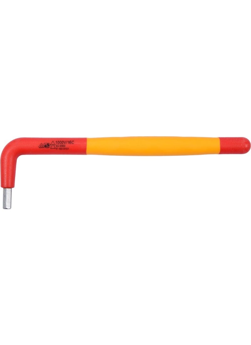 YATO Insulated Hex Keys 5mm VDE-1000V YT-21122