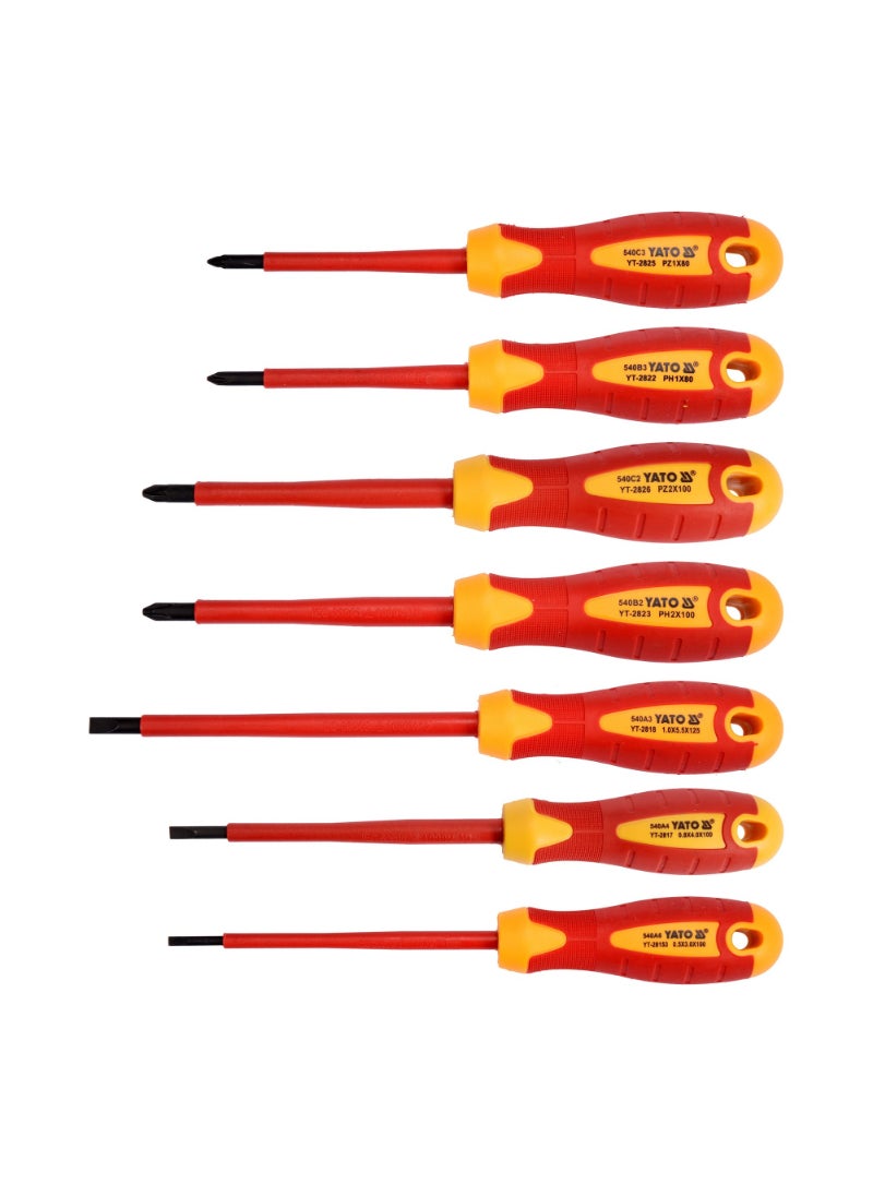 YATO Insulated Screwdriver Set 7pcs/sets YT-2828