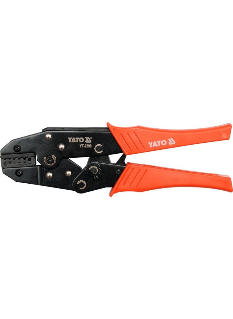 YATO Ratchet Crimping Pliers 22-12AWG 0.5-4MM2 YT-2299