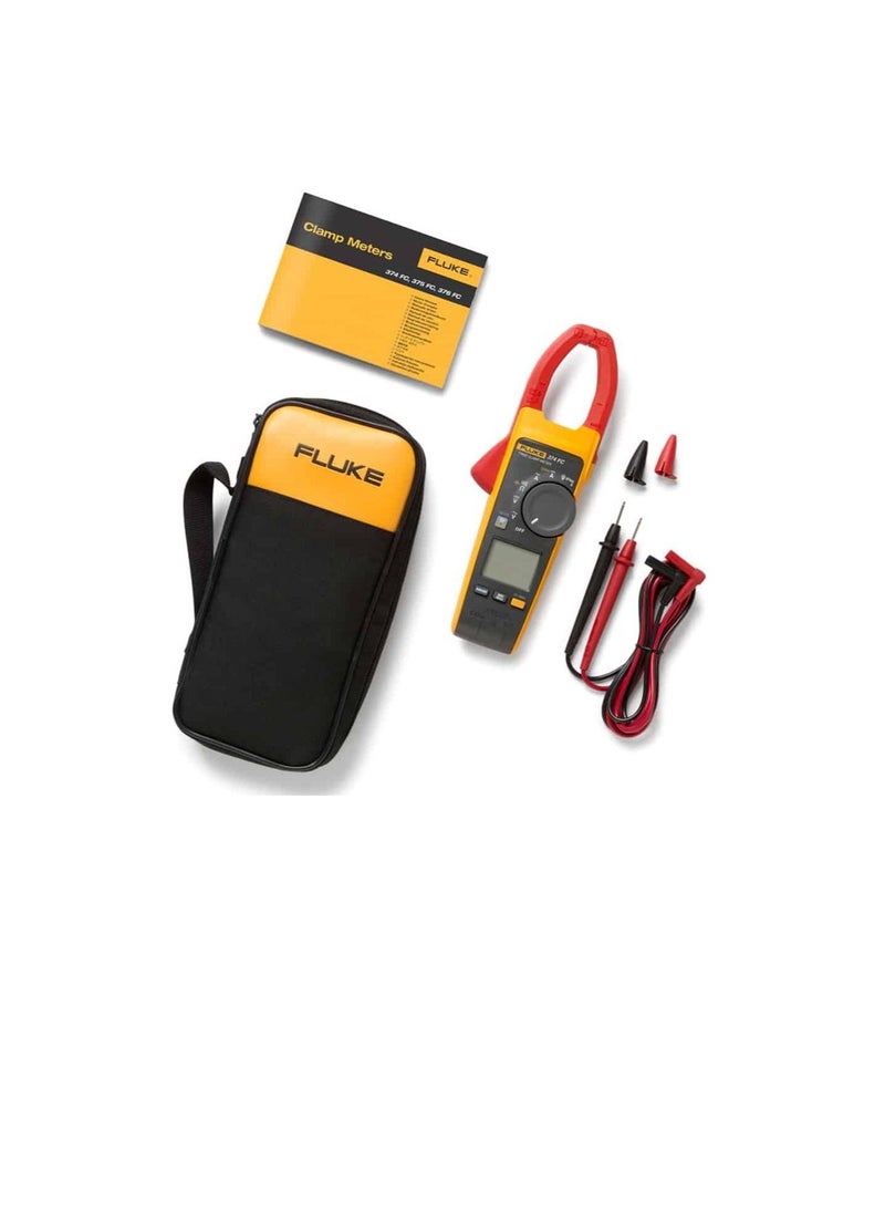 Fluke True RMS Clamp Meter, 600A, 34mm Jaw, CAT IV 600V