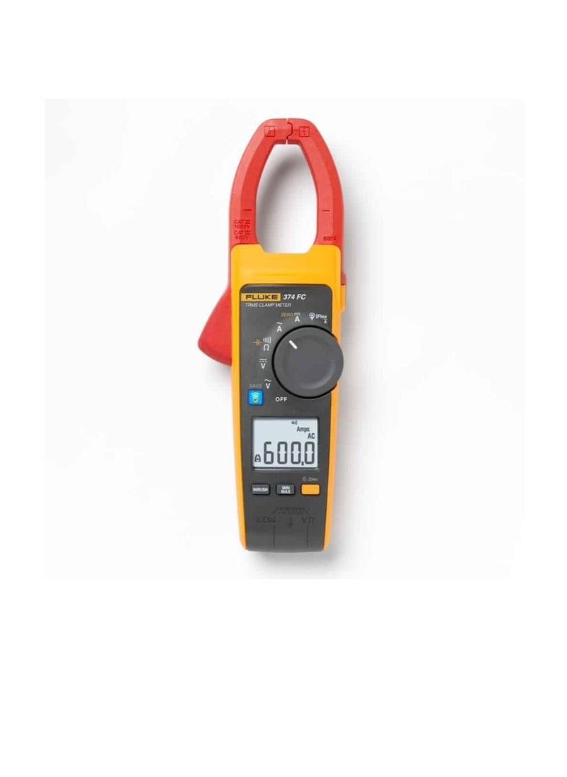 Fluke True RMS Clamp Meter, 600A, 34mm Jaw, CAT IV 600V